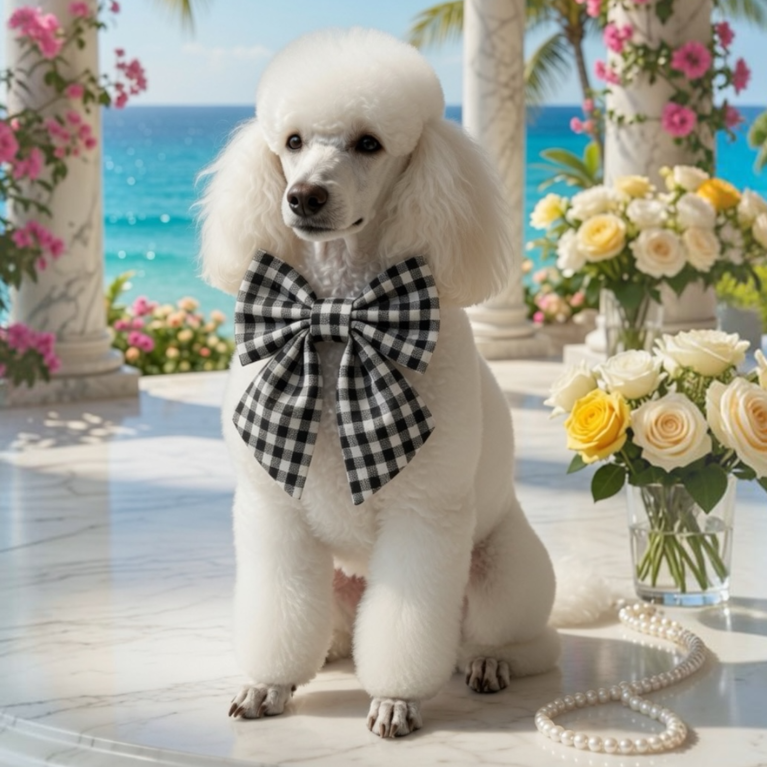 The Regal Gingham Black & White  Xl