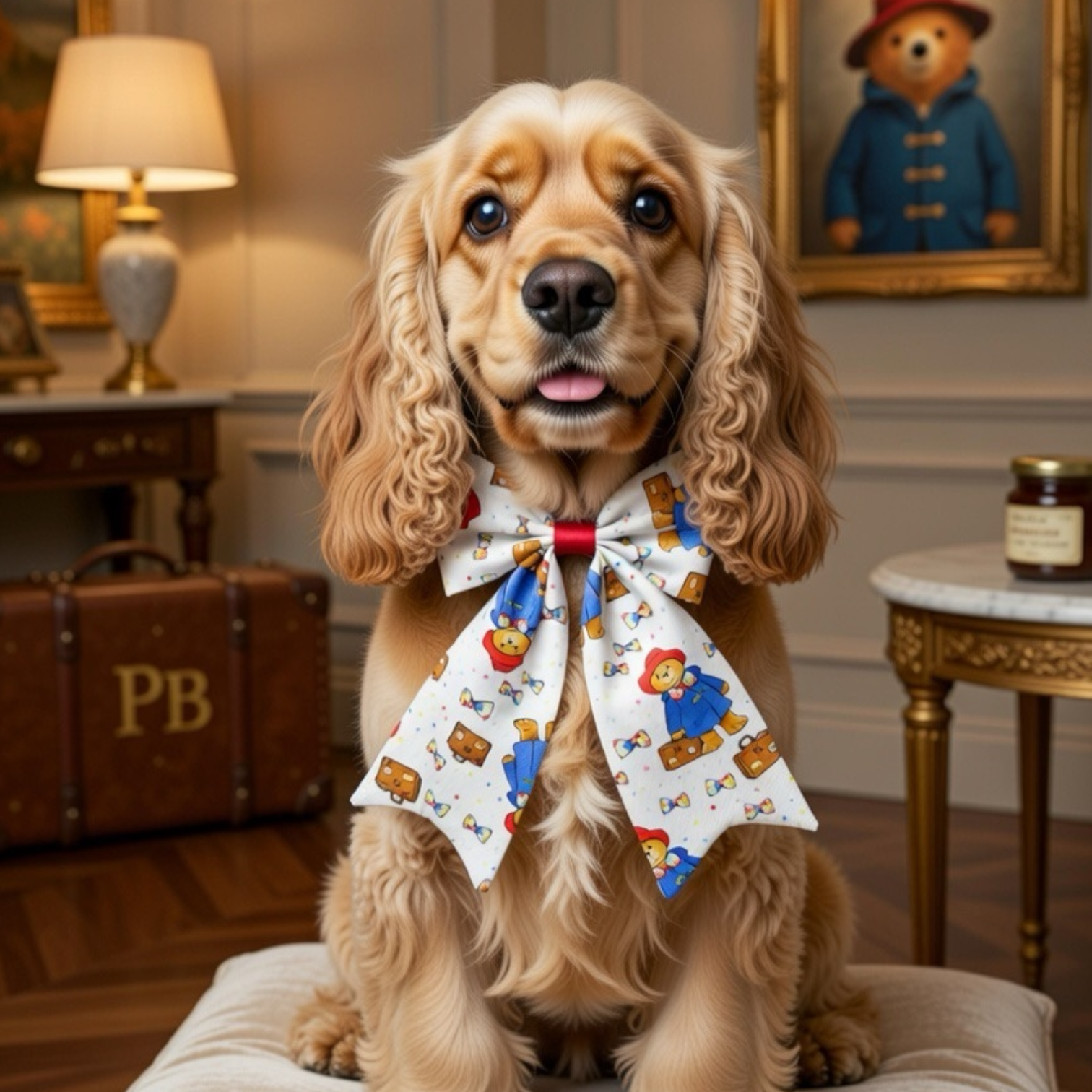 Paddington Bear Collar Bow