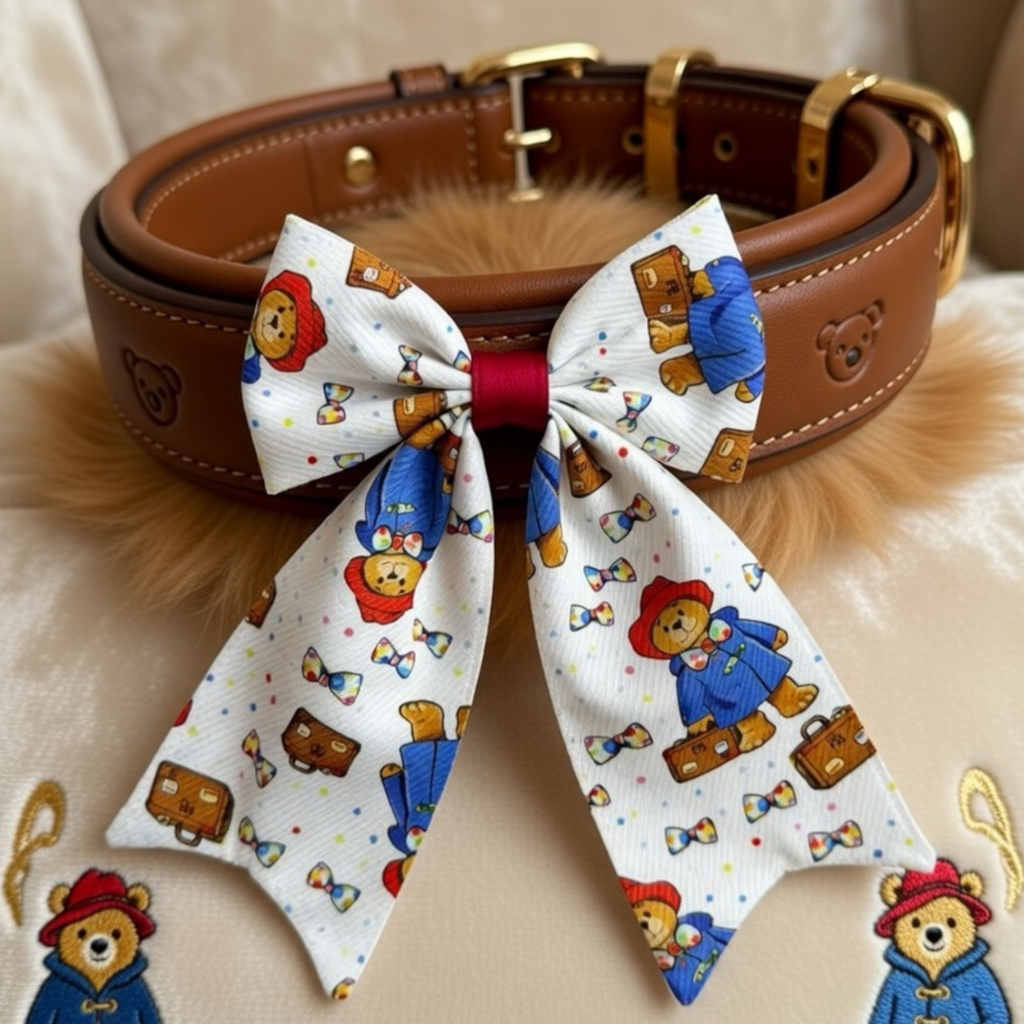Paddington Bear Collar Bow