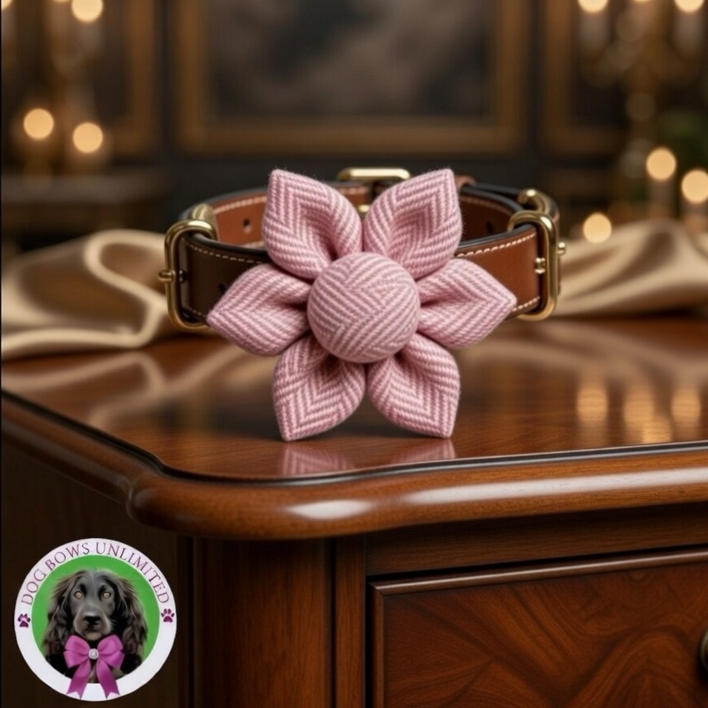 The Country Estate Blush Pink Tweed Bloom