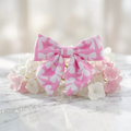 The Baby Pink Dutches Bow Medium