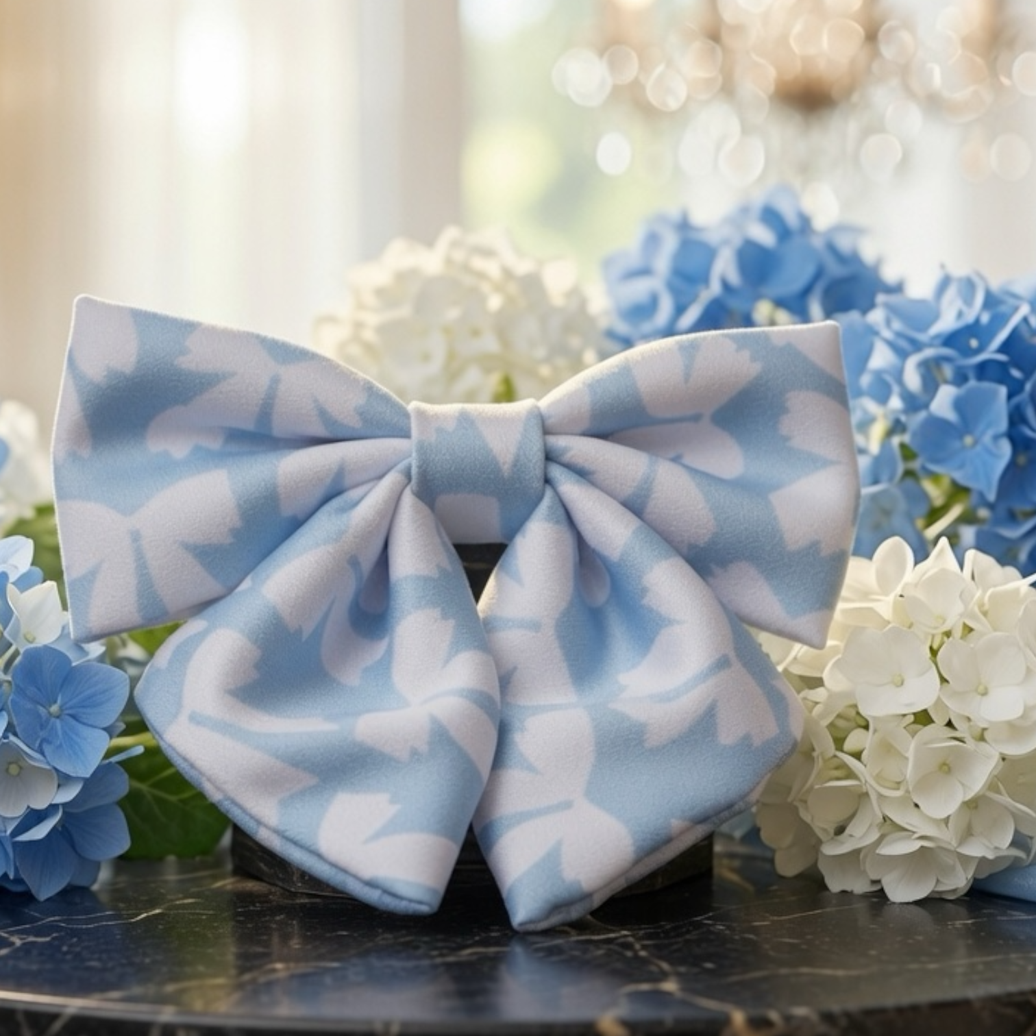 The Powder Blue Duke Bow Medium