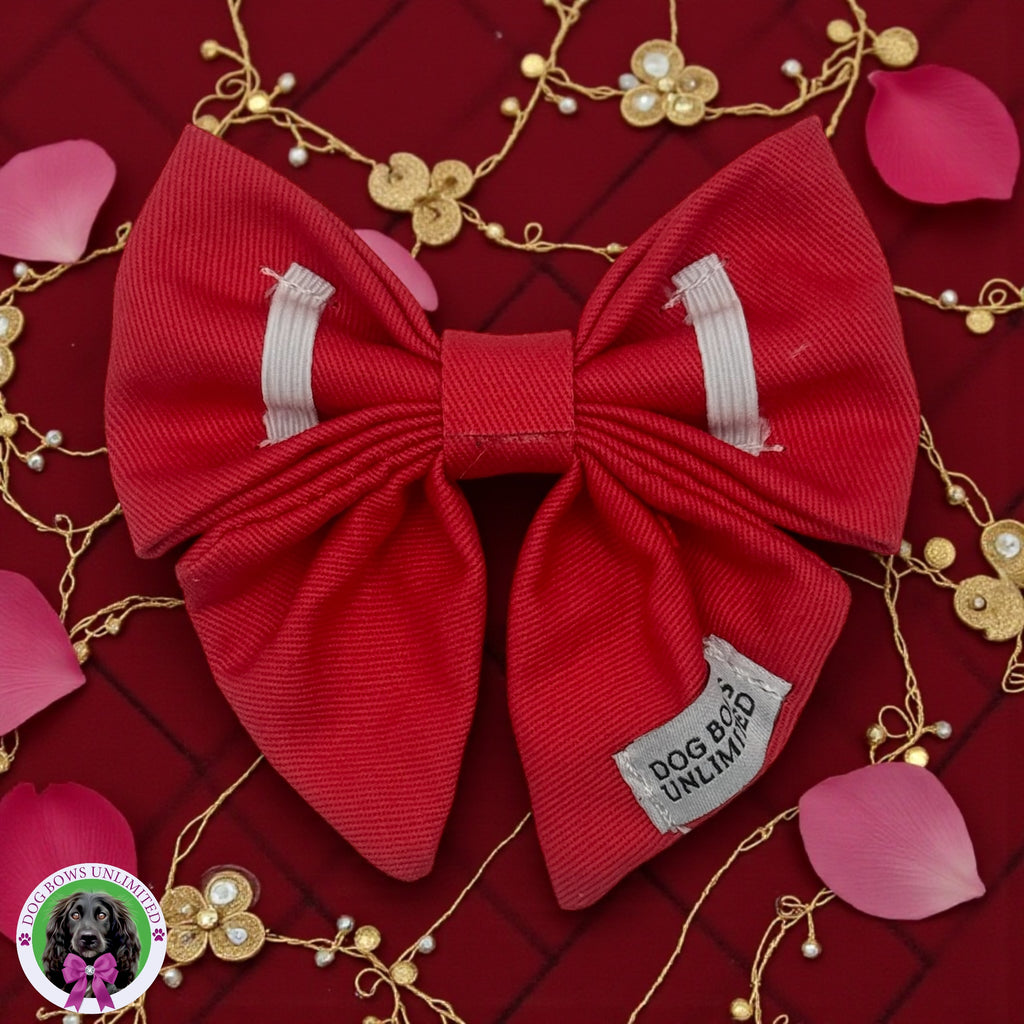 Valentine Heart Signature Sailor Collar Bow
